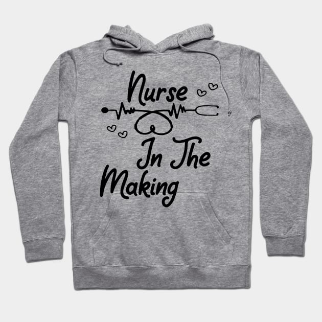 nurse in the making Hoodie by cuffiz